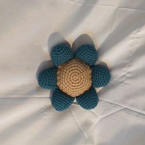 A homemade flower